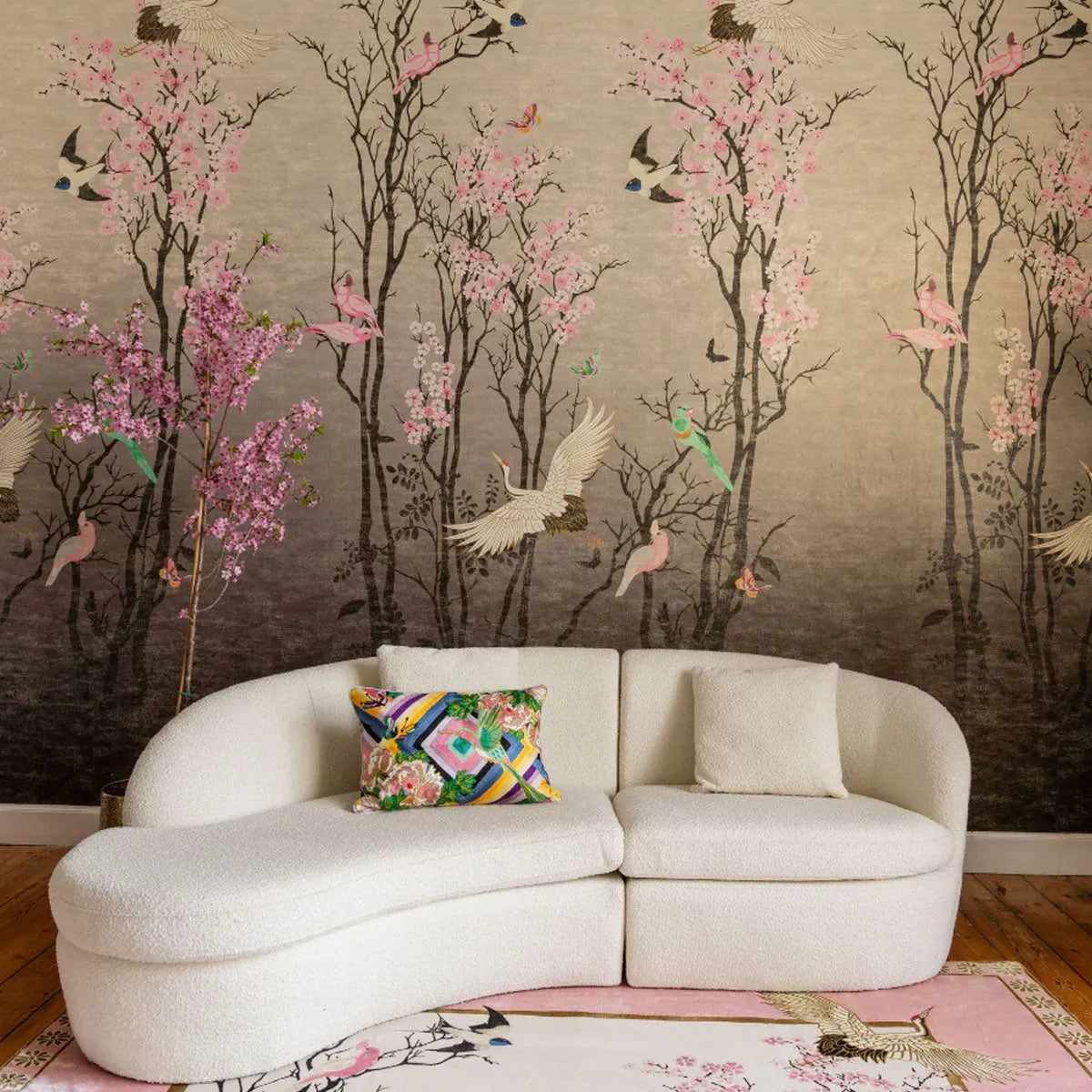 Sakura Wallpaper - Wendy Morrison Design