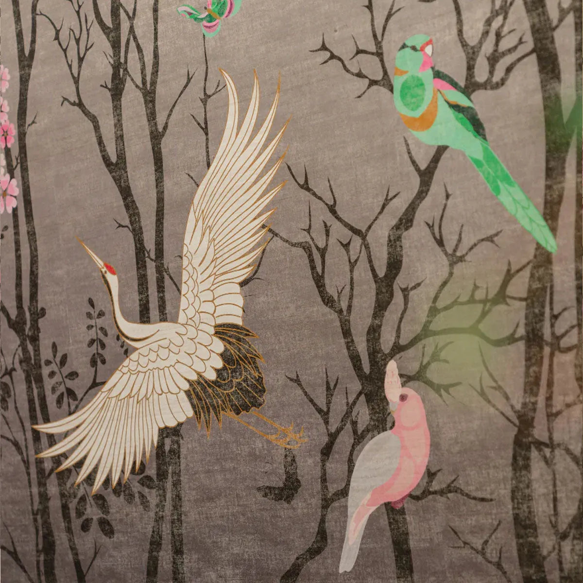 Sakura Wallpaper - Wendy Morrison Design