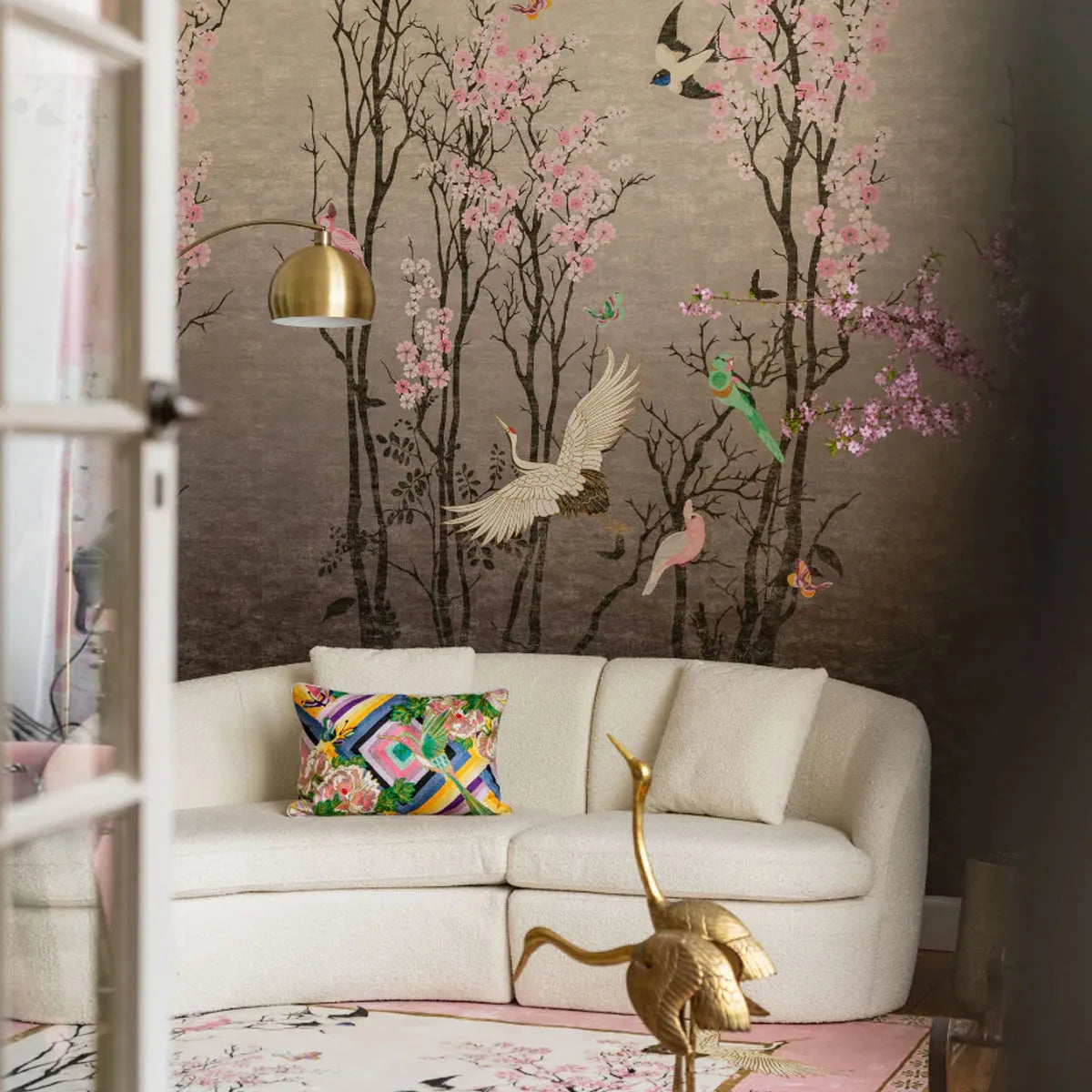 Sakura Wallpaper - Wendy Morrison Design