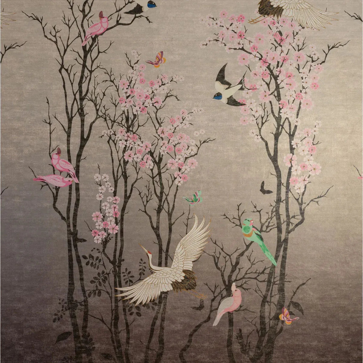 Sakura Wallpaper - Wendy Morrison Design