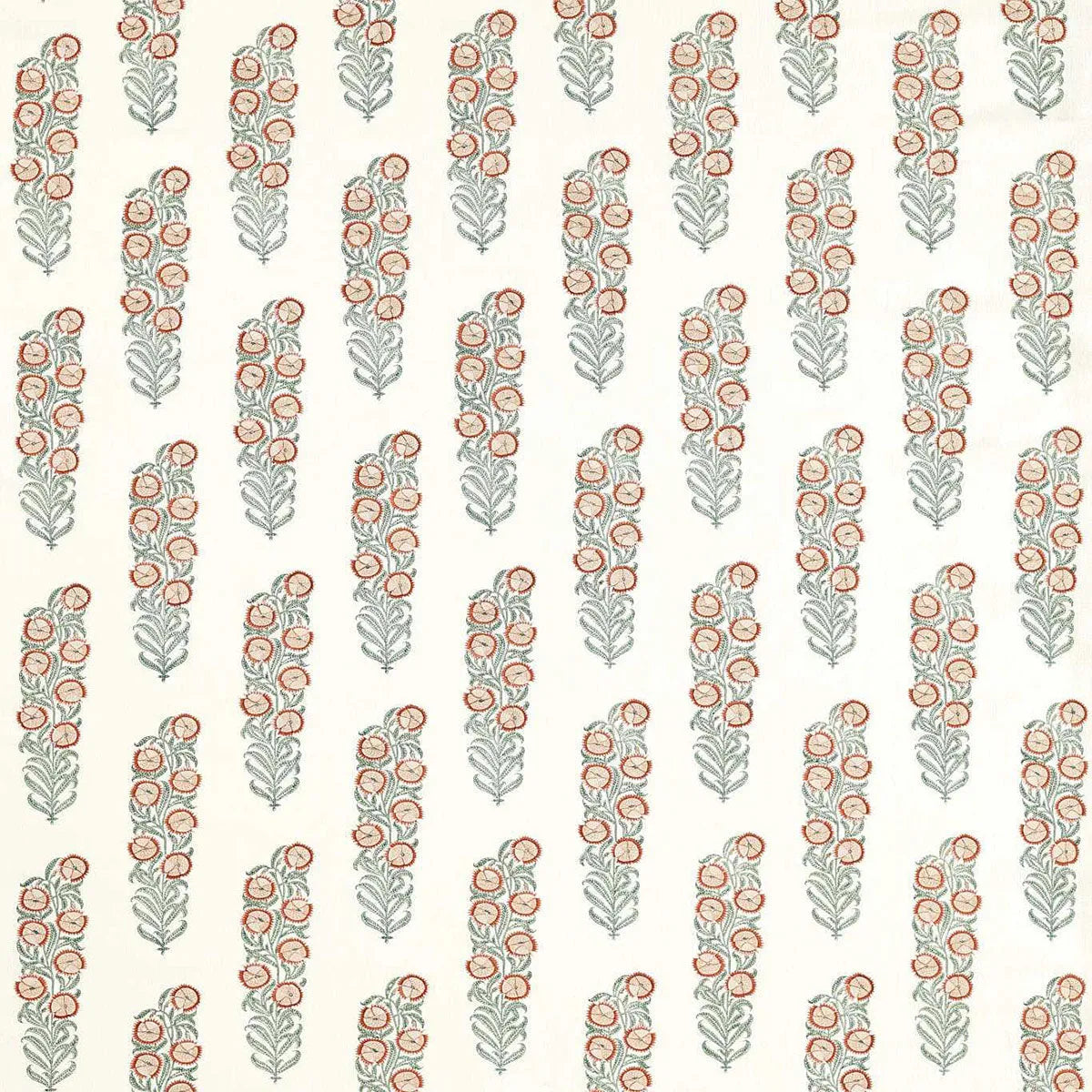 Sanganeri Block Print Fabric - Zoffany