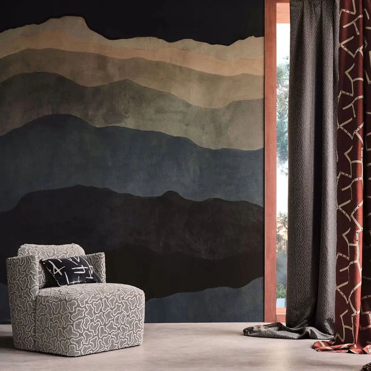 Saraceno Fabric - Harlequin