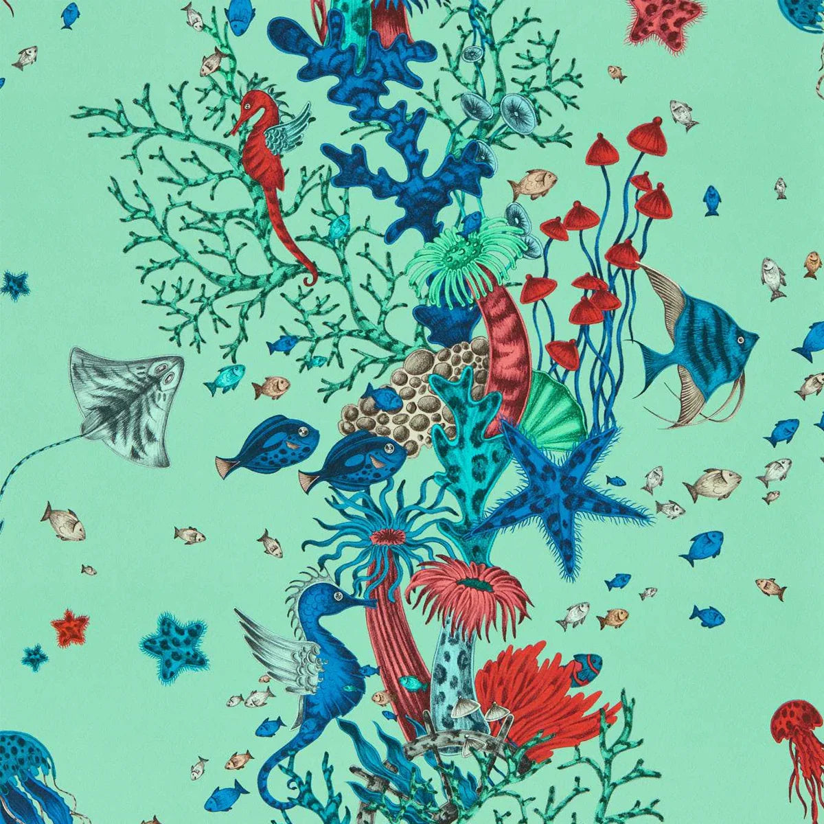 Seaforest Wallpaper - Clarke & Clarke X Emma Shipley