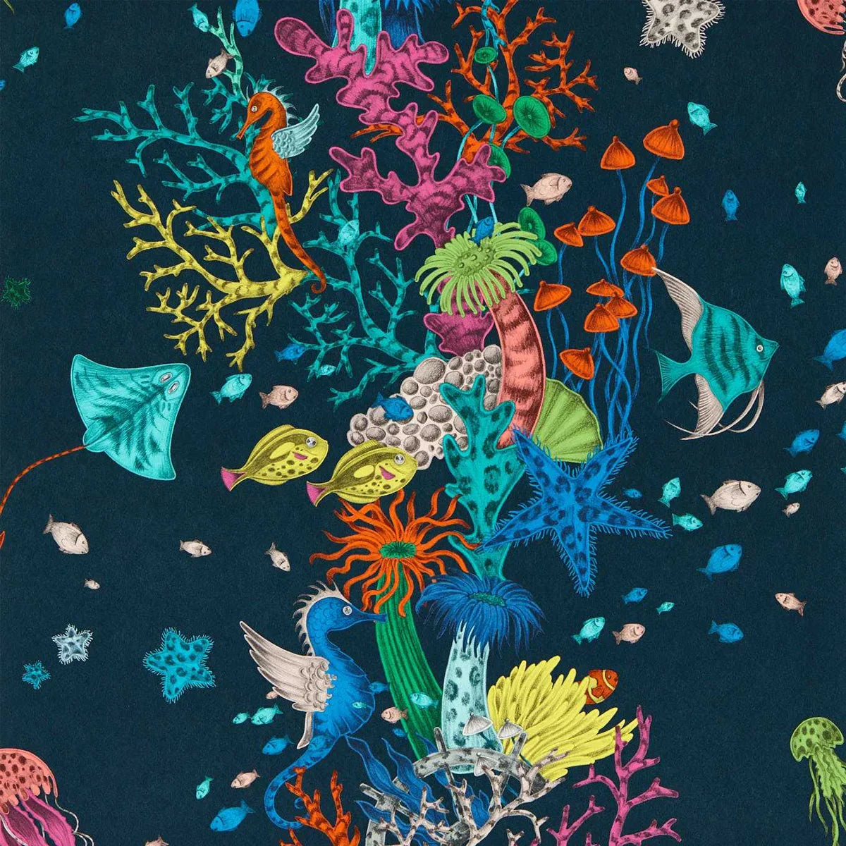 Seaforest Wallpaper - Clarke & Clarke X Emma Shipley