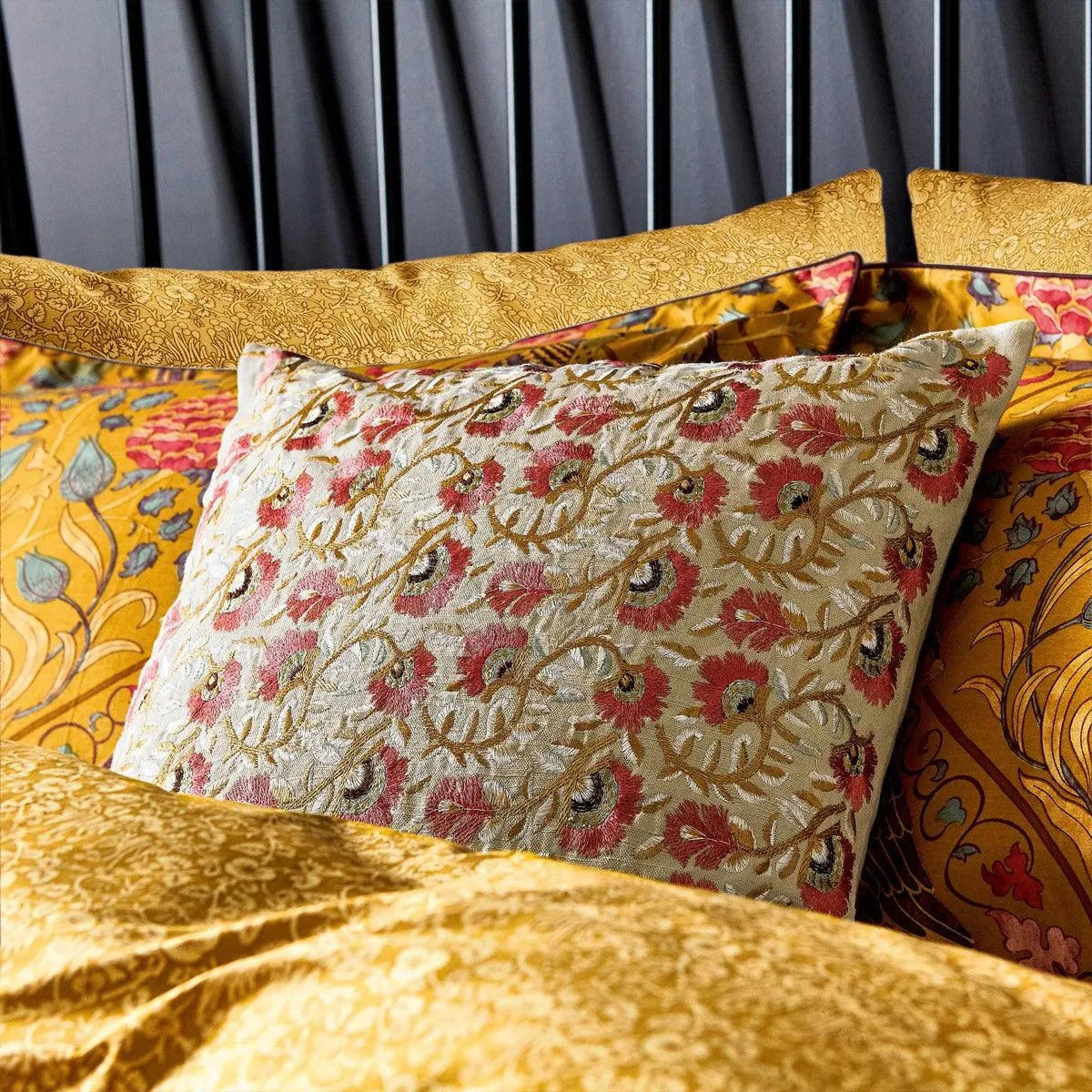 Morris & Co Seasons By May Linen Cushion