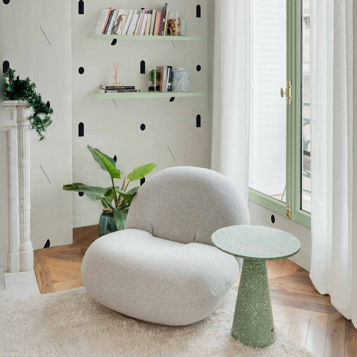 Shape Study Wallpaper - Coordonne