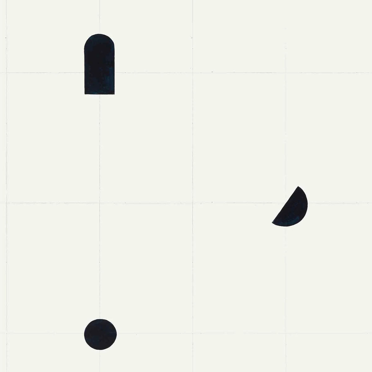 Shape Study Wallpaper - Coordonne