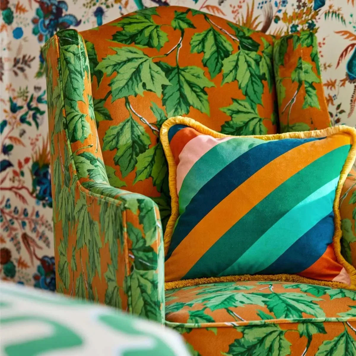 Sherbet Stripe Fabric - Harlequin X Sophie Robinson