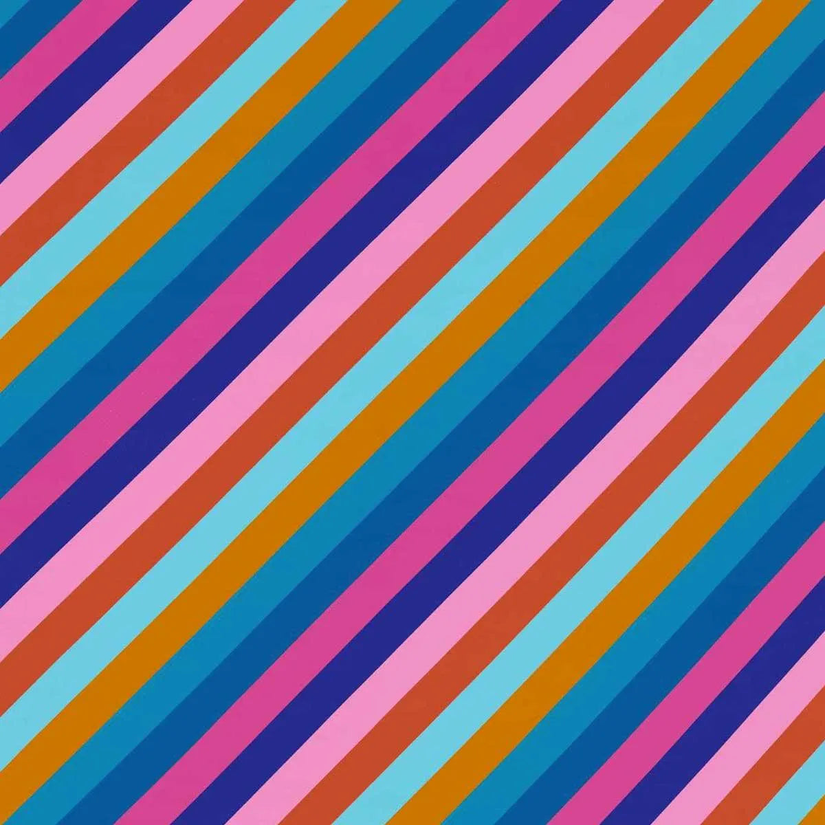 Sherbet Stripe Fabric - Harlequin X Sophie Robinson