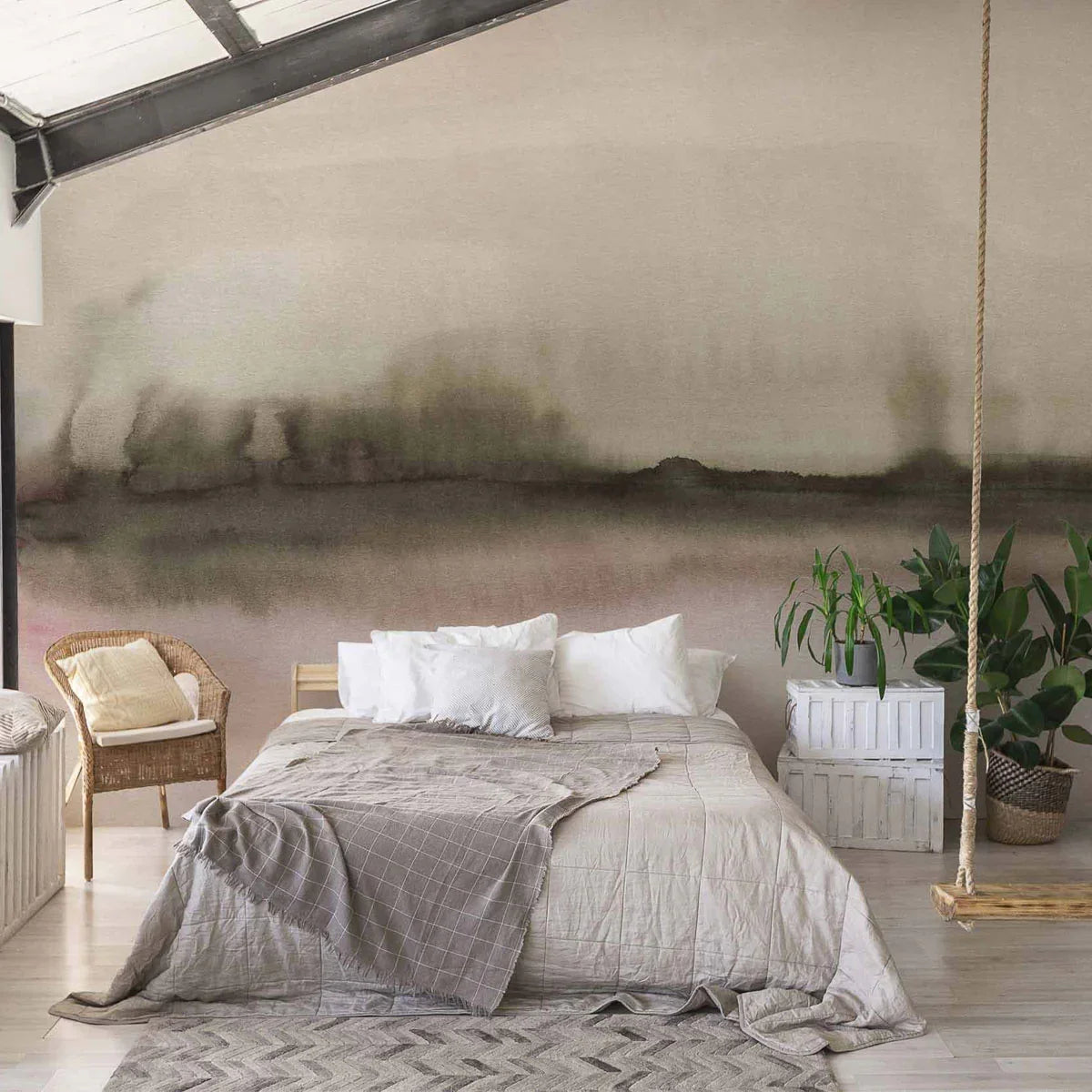 Shibori Mural Wallpaper - Coordonne