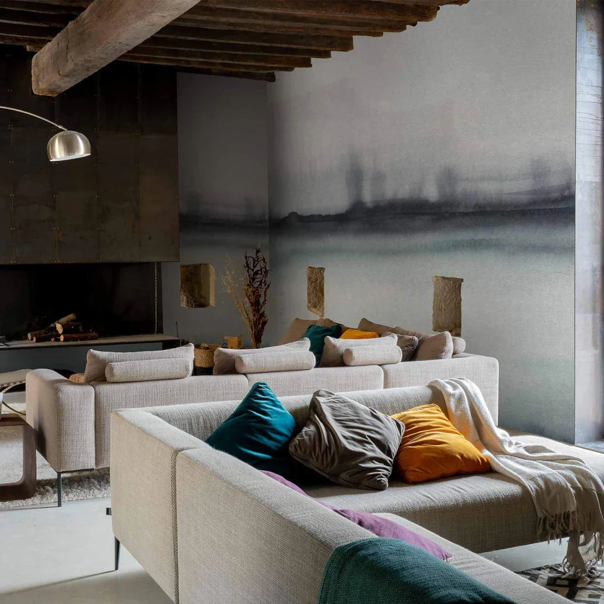 Shibori Mural Wallpaper - Coordonne