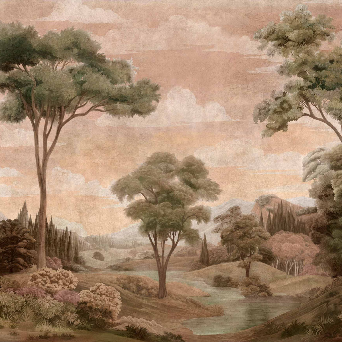 Silk Route Mural Wallpaper - Coordonne