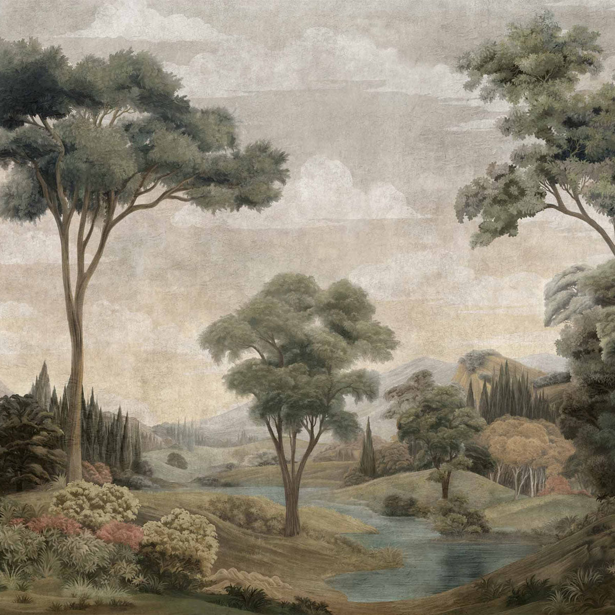 Silk Route Mural Wallpaper - Coordonne