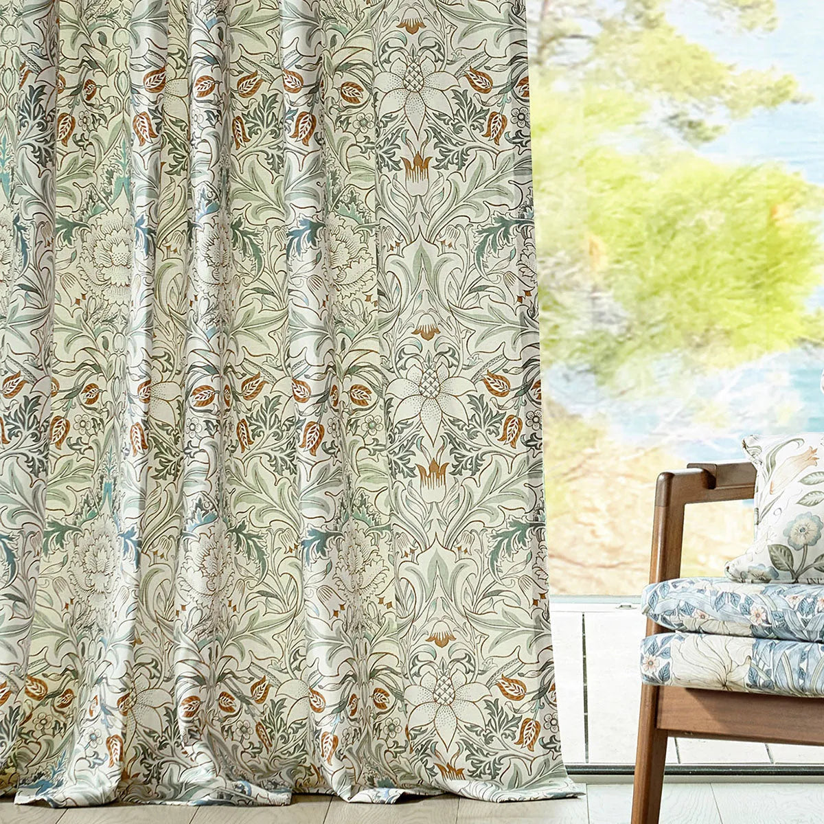 Simply Severn Wide Width Fabric - Morris & Co