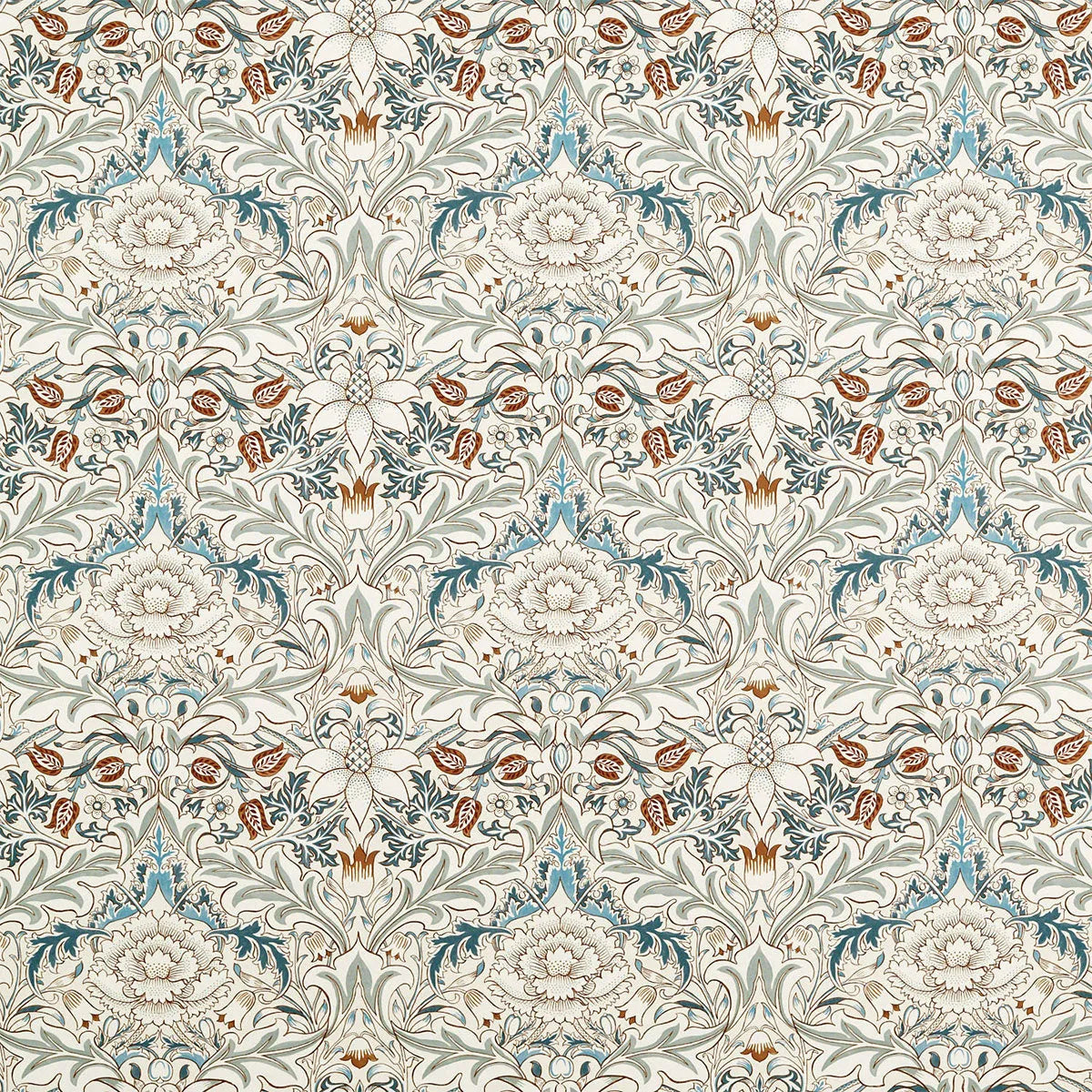 Simply Severn Wide Width Fabric - Morris & Co
