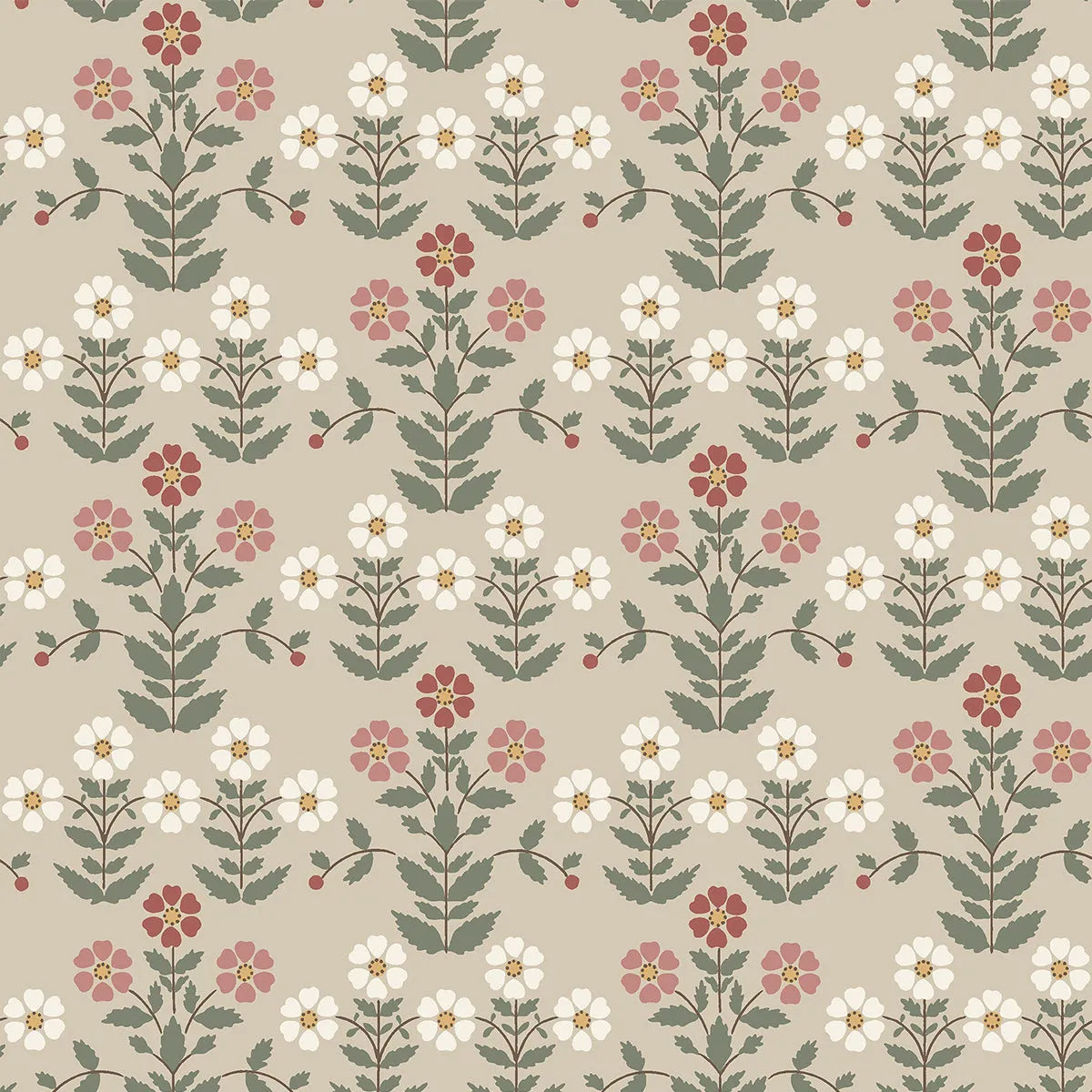 Sippor Wallpaper - Borastapeter