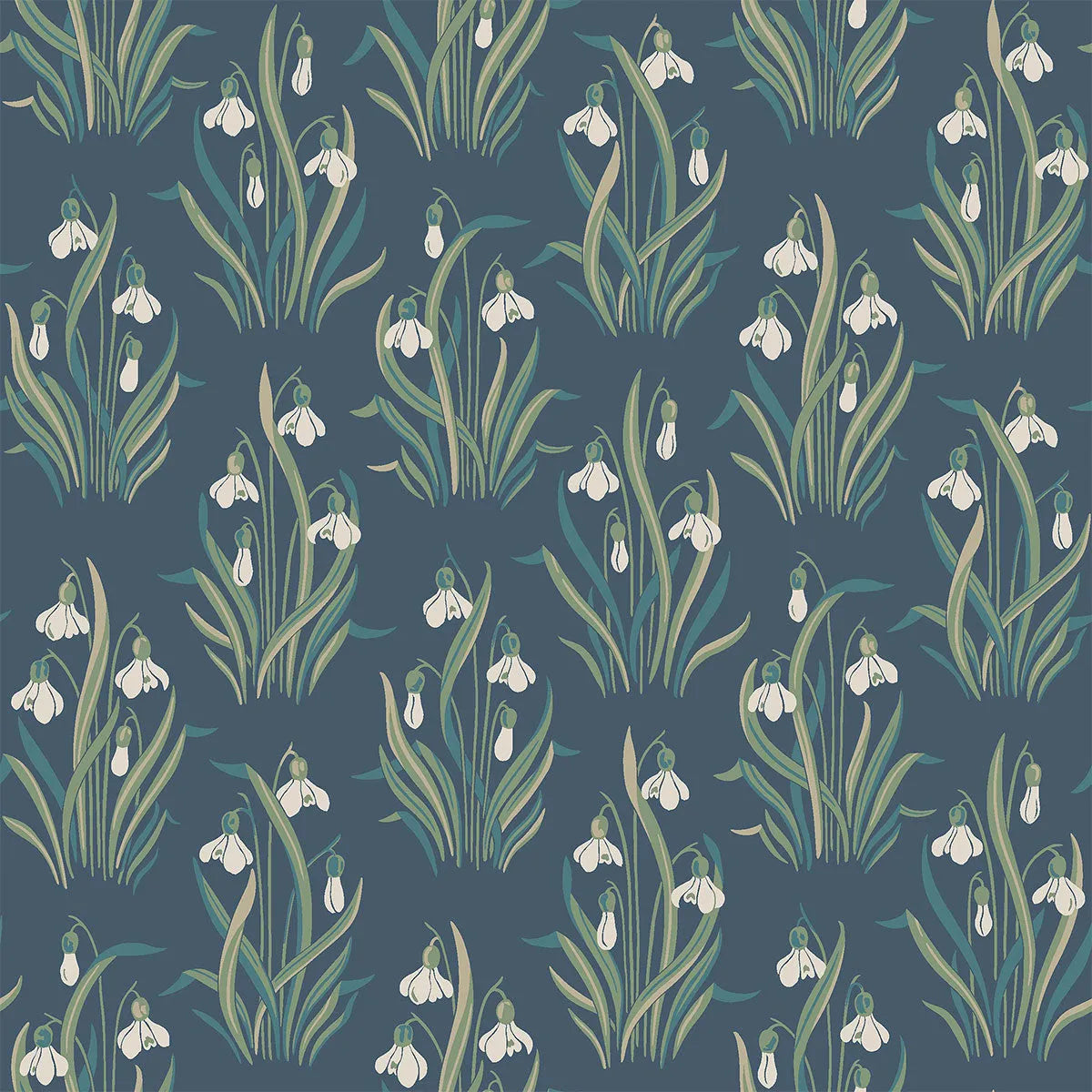 Snödroppe Wallpaper - Borastapeter