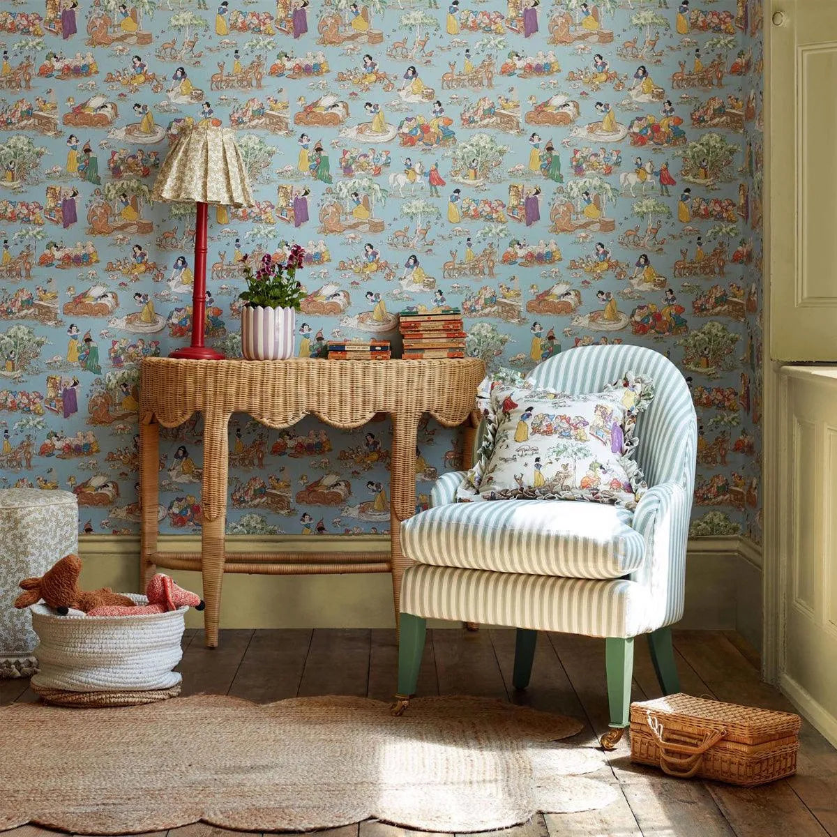 Snow White Fabric - Sanderson X Disney