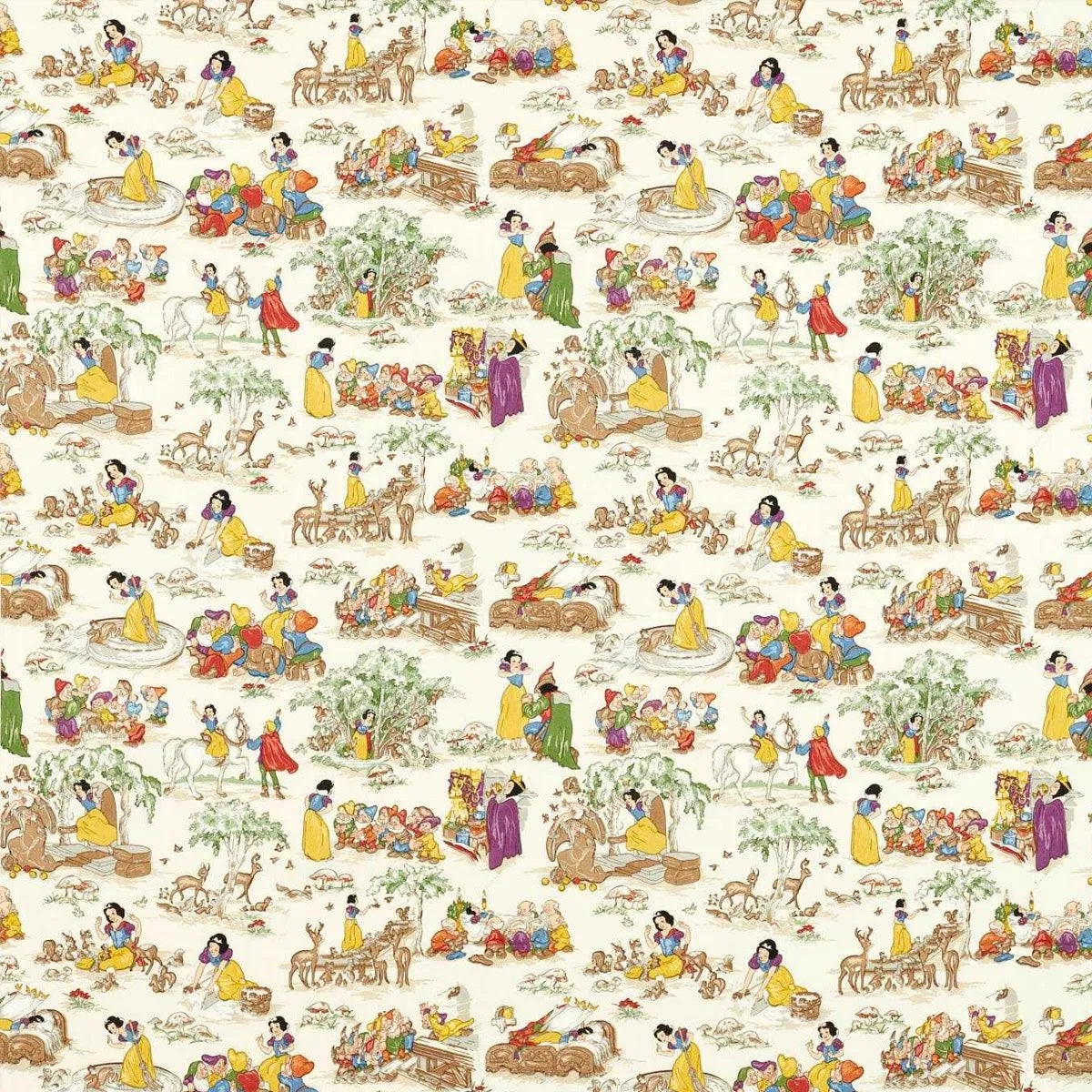 Snow White Fabric - Sanderson X Disney