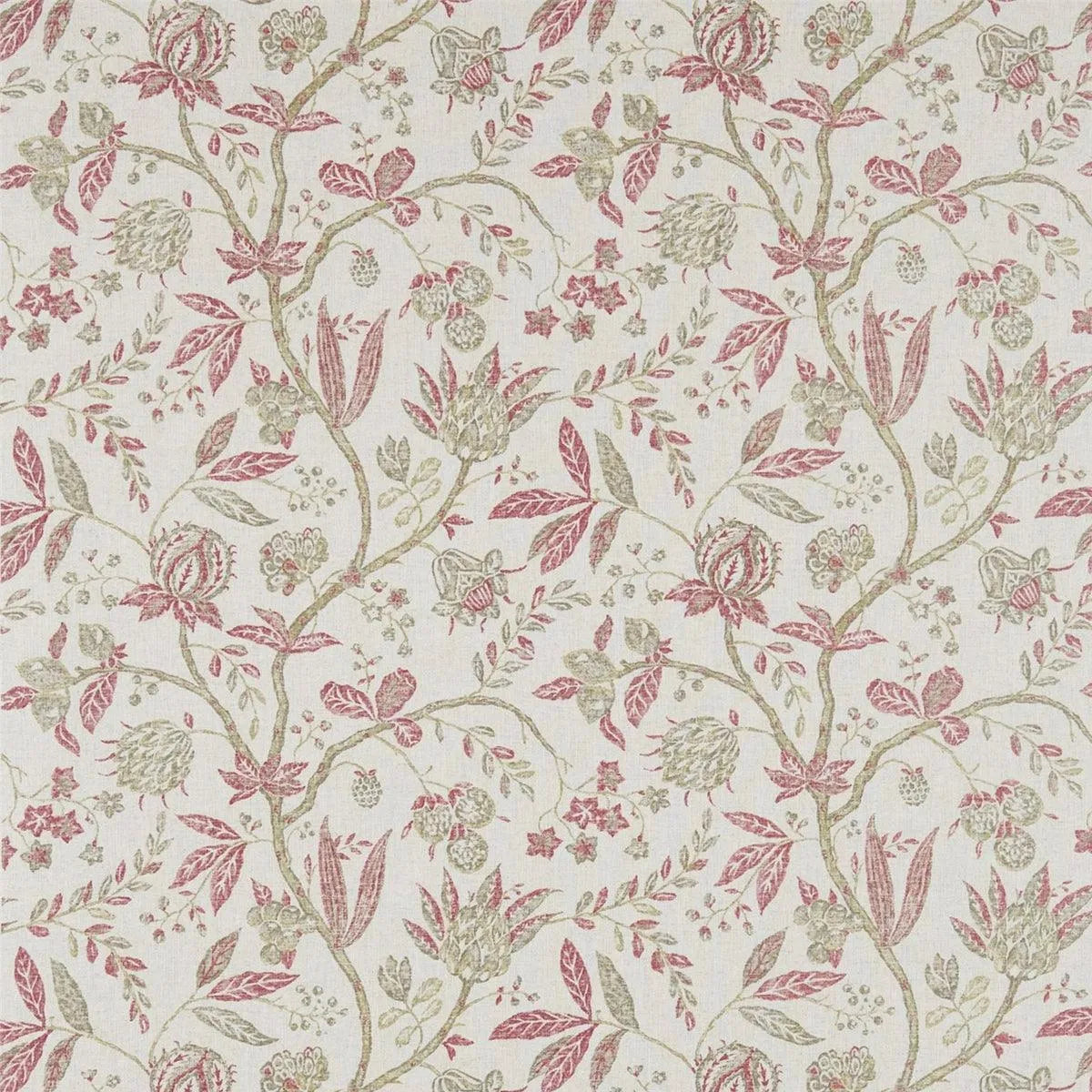 Solaine Russet/Cream Fabric - Sanderson