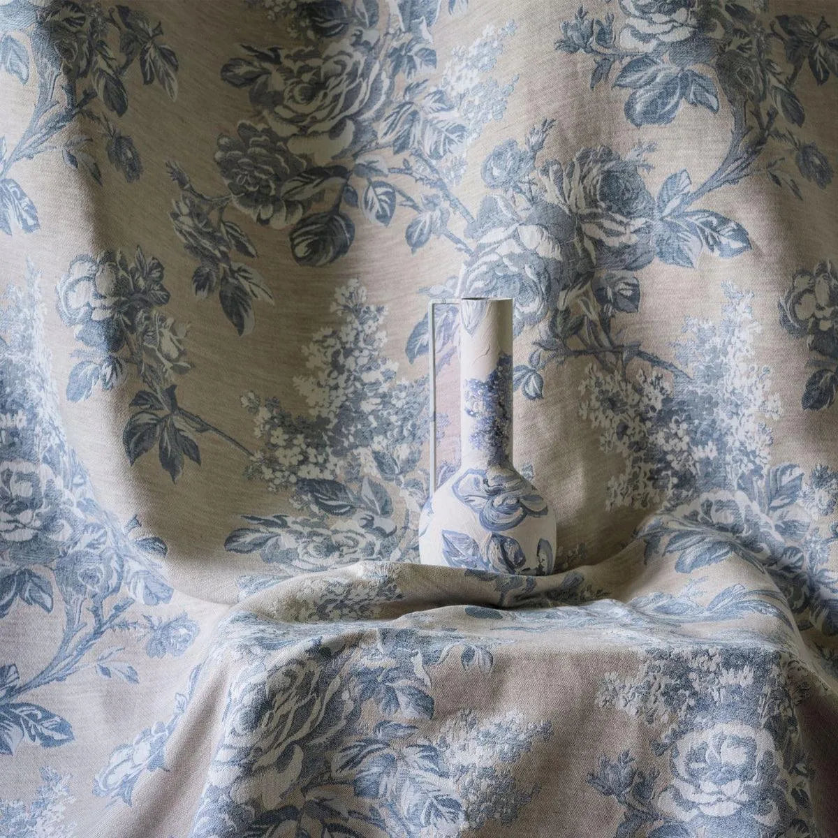 Sorilla Damask Fabric - Sanderson