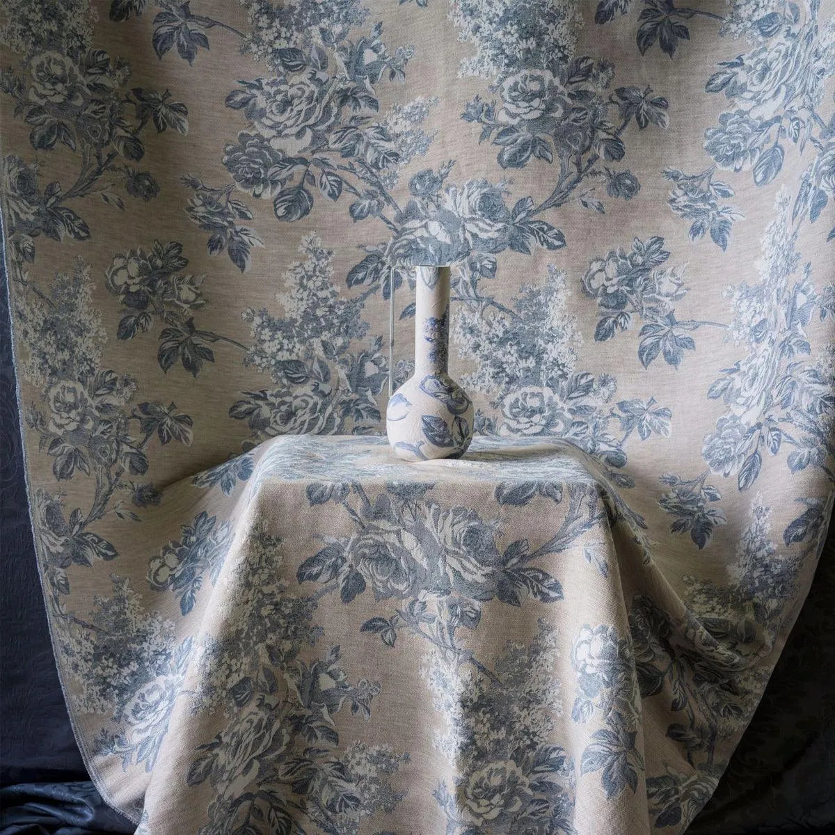 Sorilla Damask Fabric - Sanderson