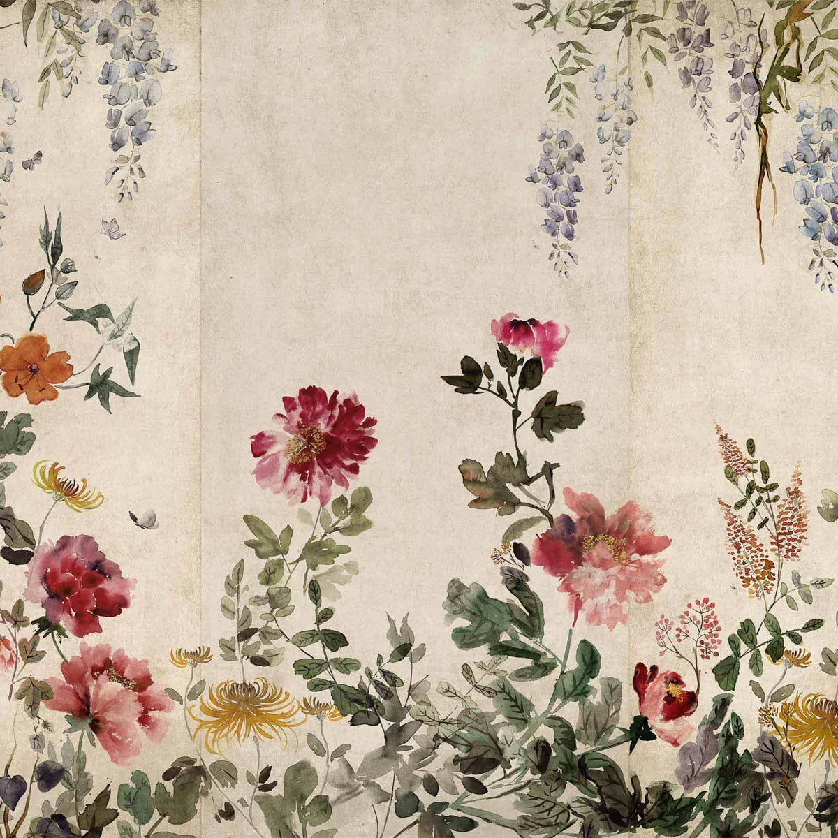Spring Festival Mural Wallpaper - Coordonne