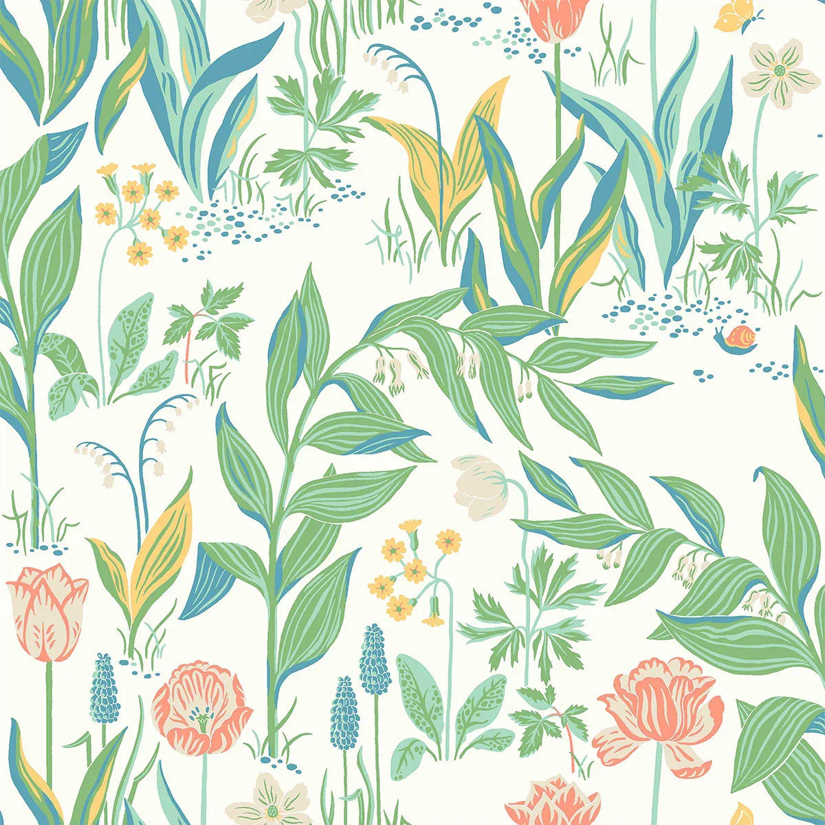 Spring Garden Wallpaper - Borastapeter