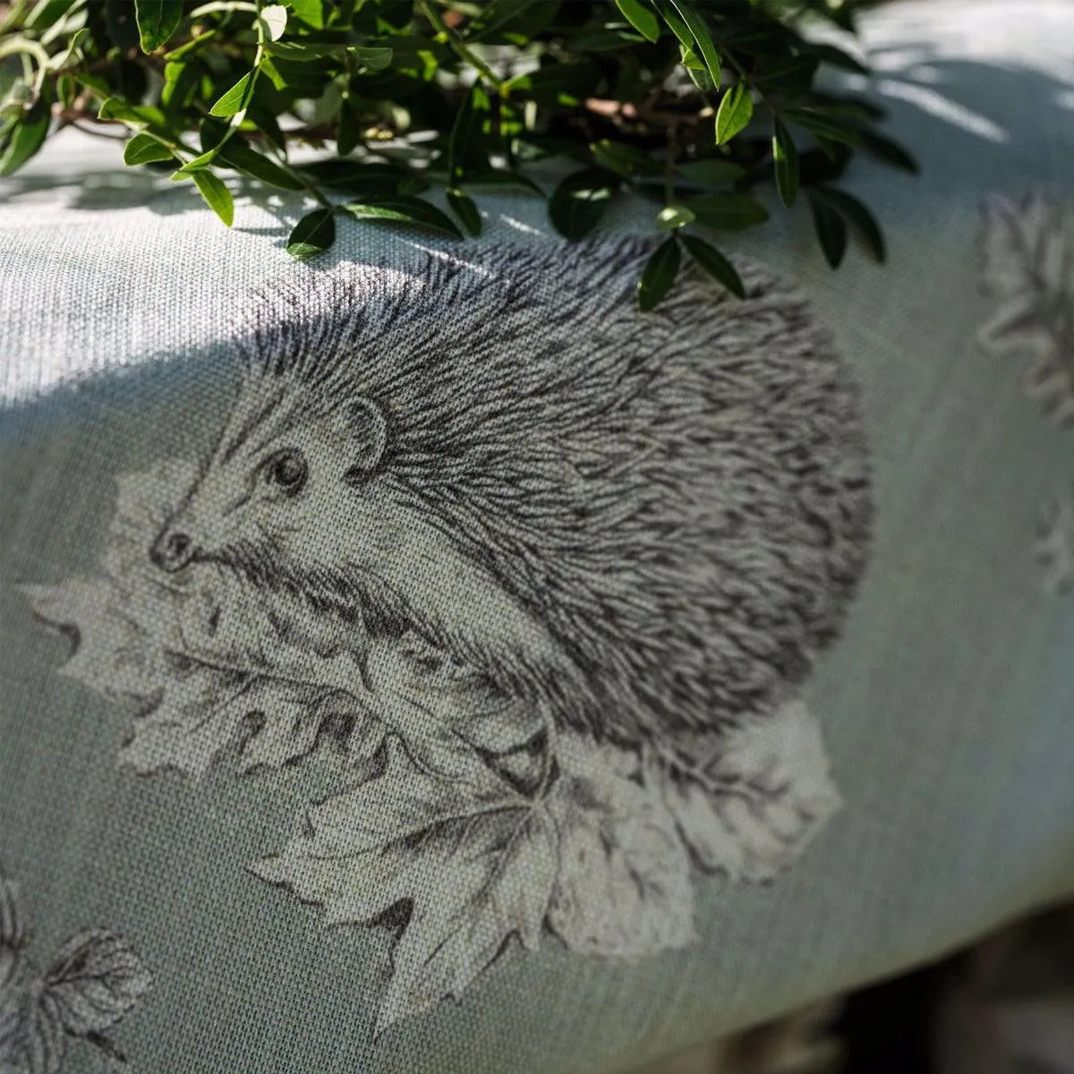 Squirrel & Hedgehog Fabric - Sanderson