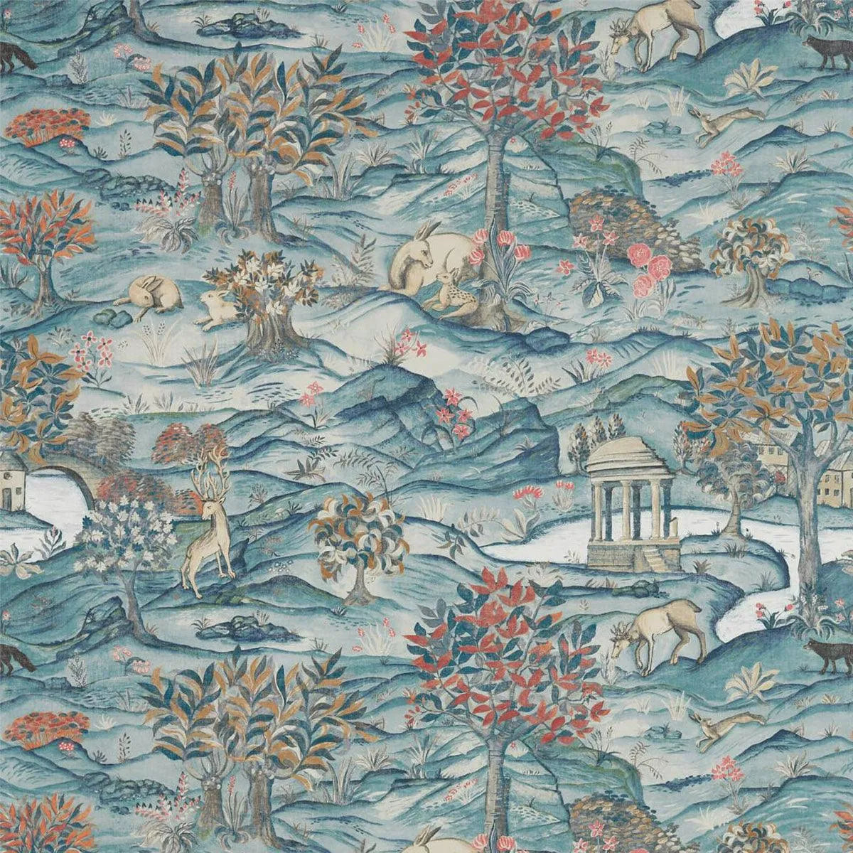 Stand Wood Wallpaper - Zoffany