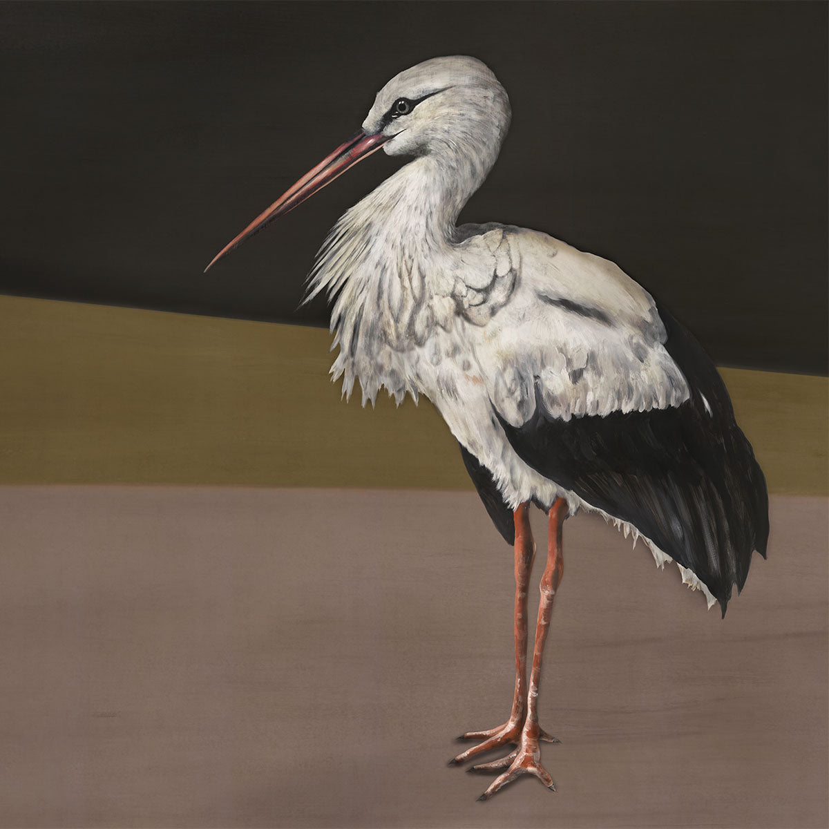 Stork Mother Mural Wallpaper - Coordonne