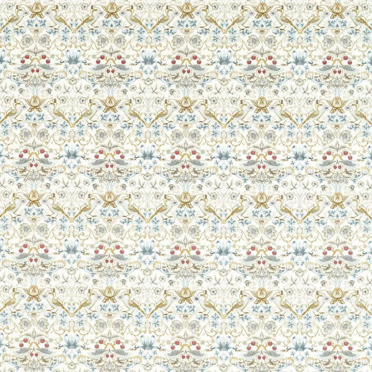 Strawberry Thief Embroidery Fabric - Clarke & Clarke