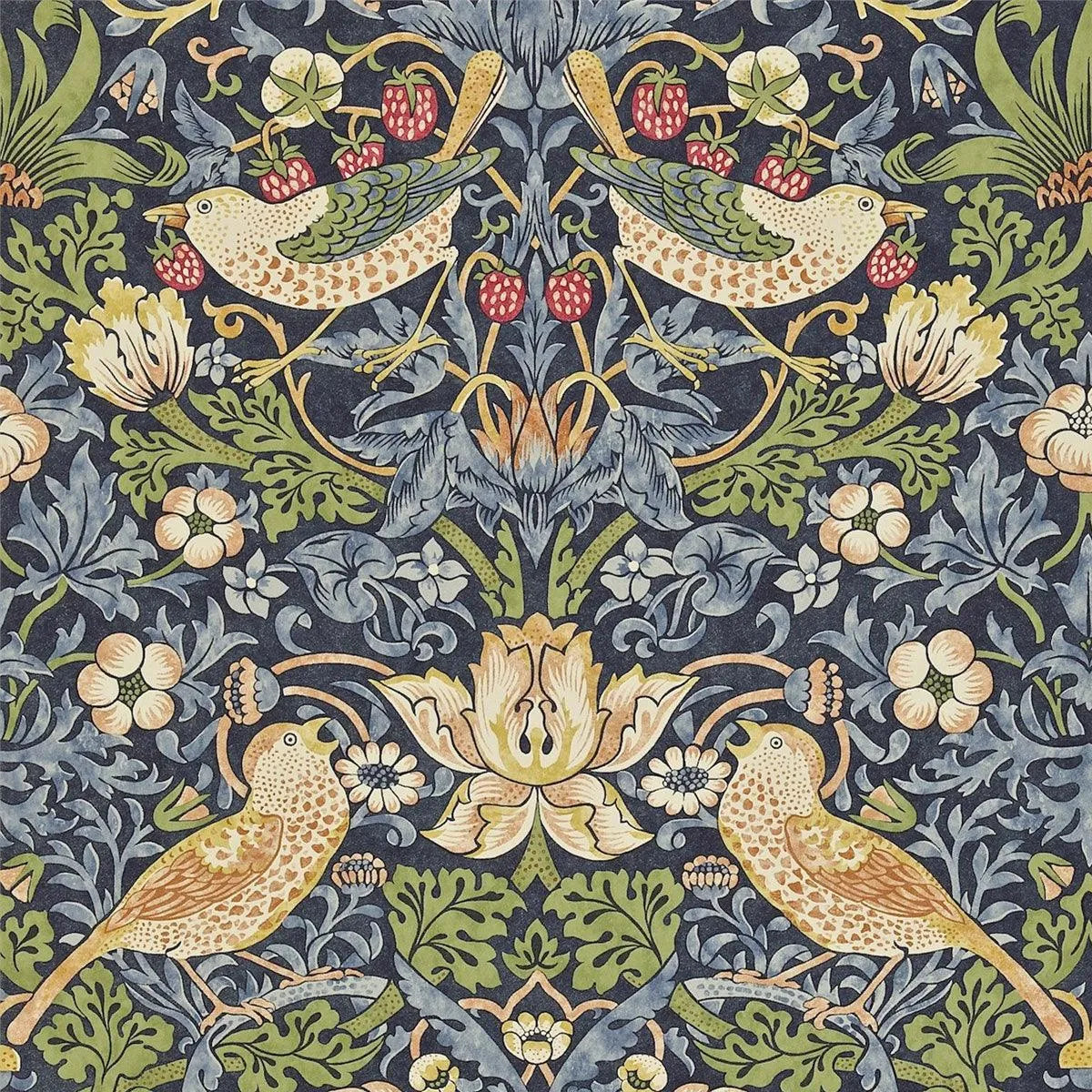 Strawberry Thief Wallpaper - Morris & Co
