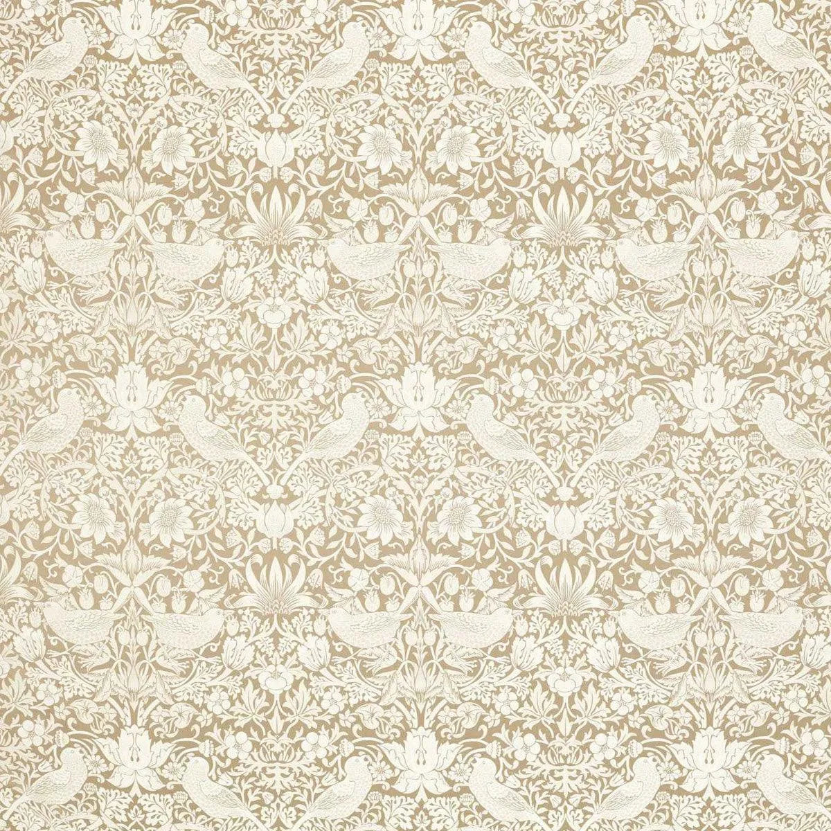 Strawberry Thief Jacquard Fabric - Clarke & Clarke