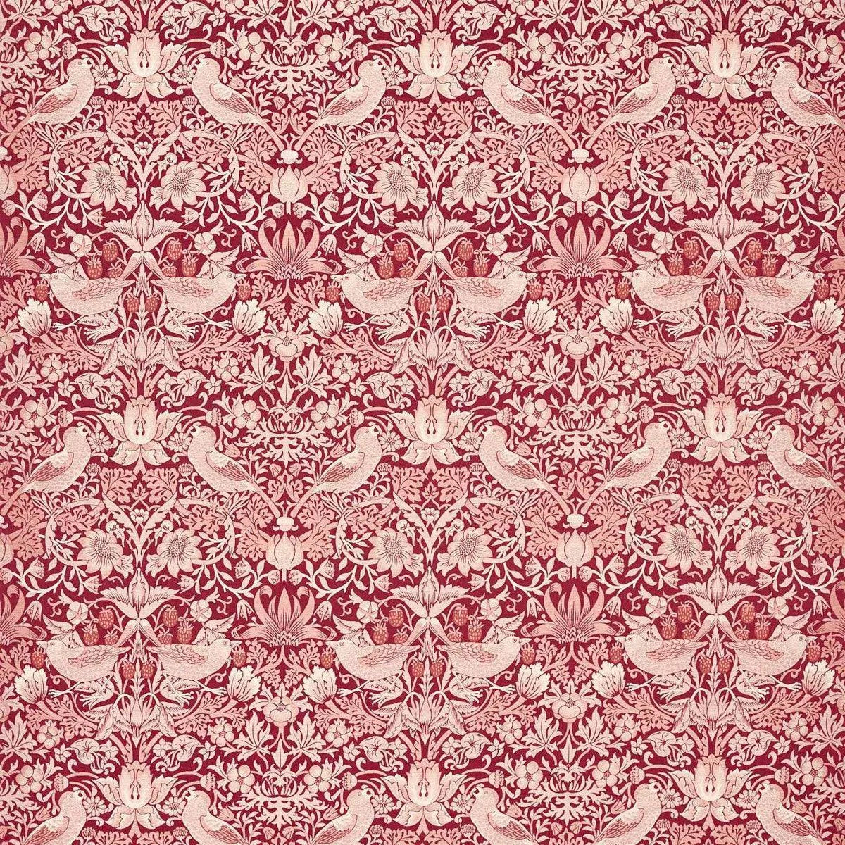 Strawberry Thief Jacquard Fabric - Clarke & Clarke
