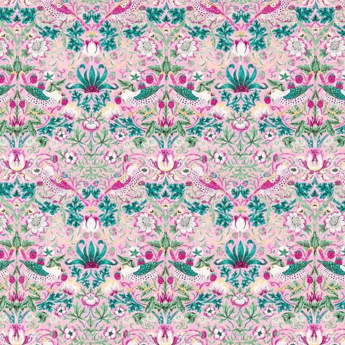 Strawberry Thief Fabric - Morris & Co