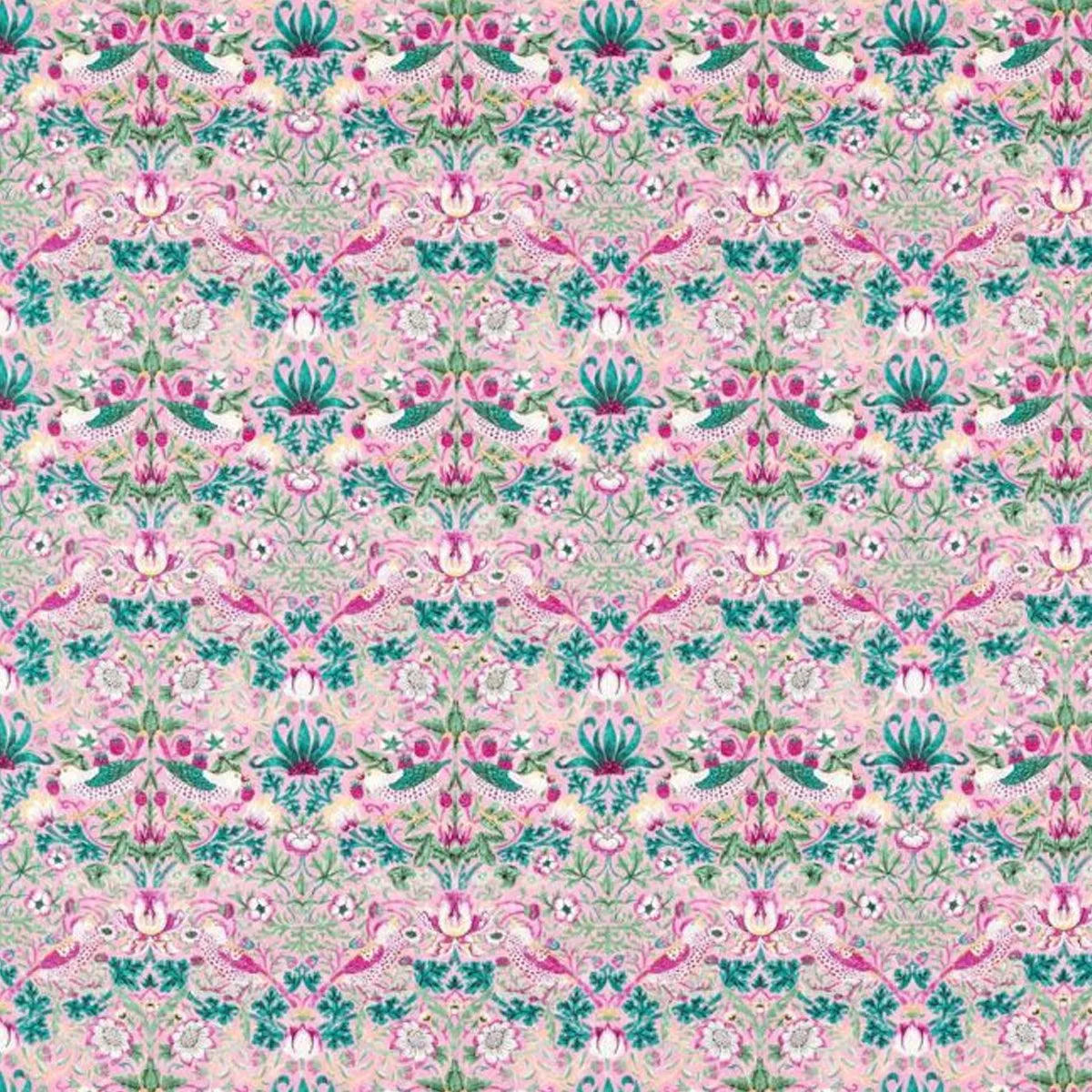Strawberry Thief Fabric - Morris & Co