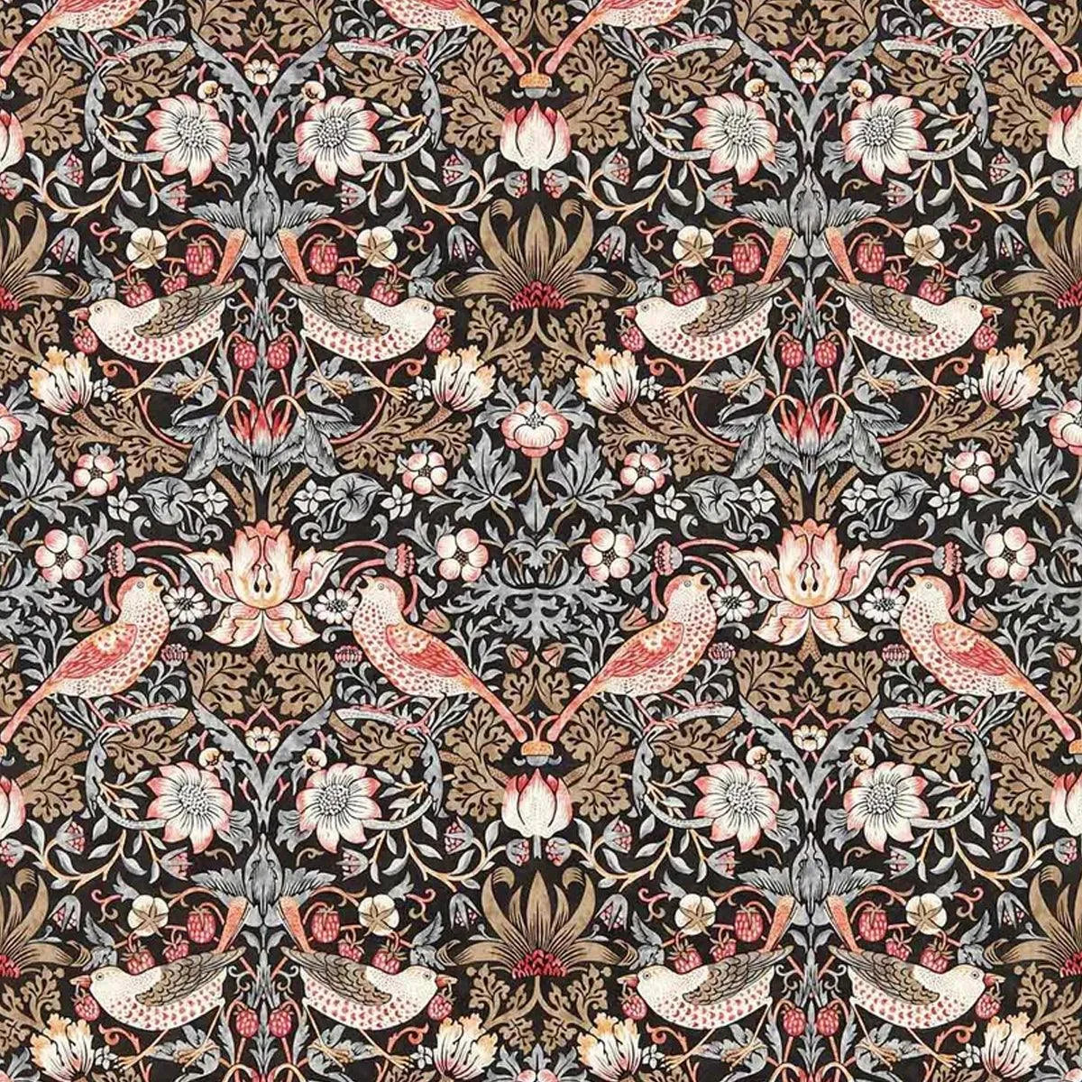 Strawberry Thief Wide Width Wallpaper - Morris & Co
