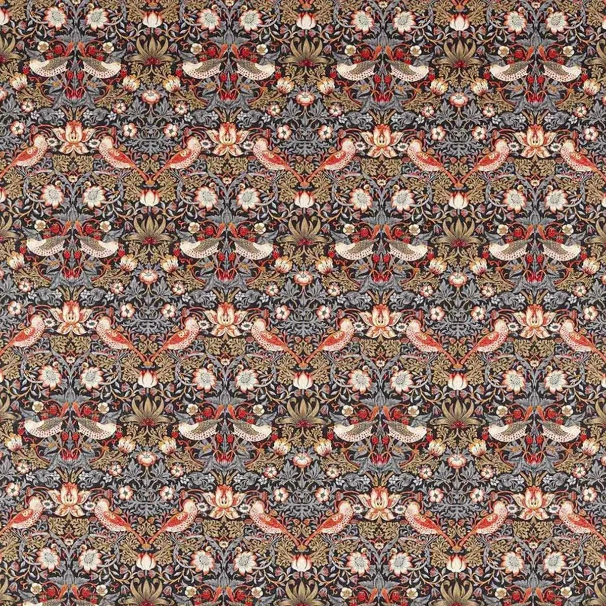 Strawberry Thief Fabric - Morris & Co