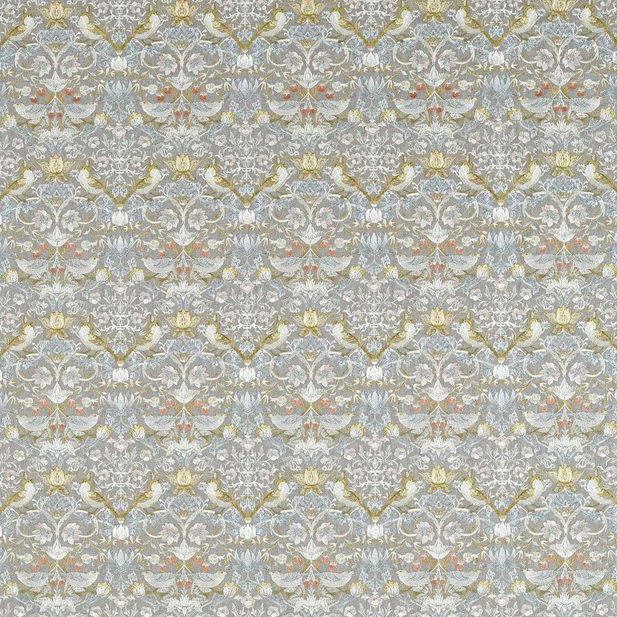 Strawberry Thief Embroidery Fabric - Clarke & Clarke