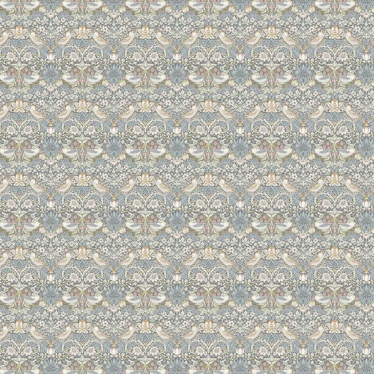 Strawberry Thief Fabric - Clarke & Clarke