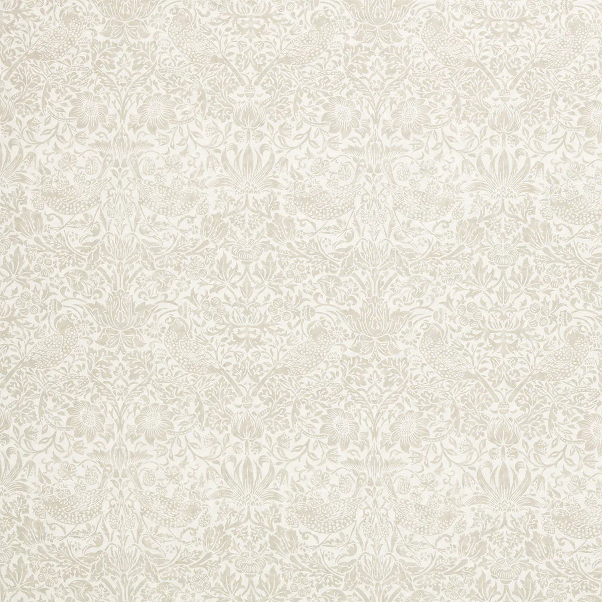 Pure Strawberry Thief Sheer Wide Width Fabric - Morris & Co
