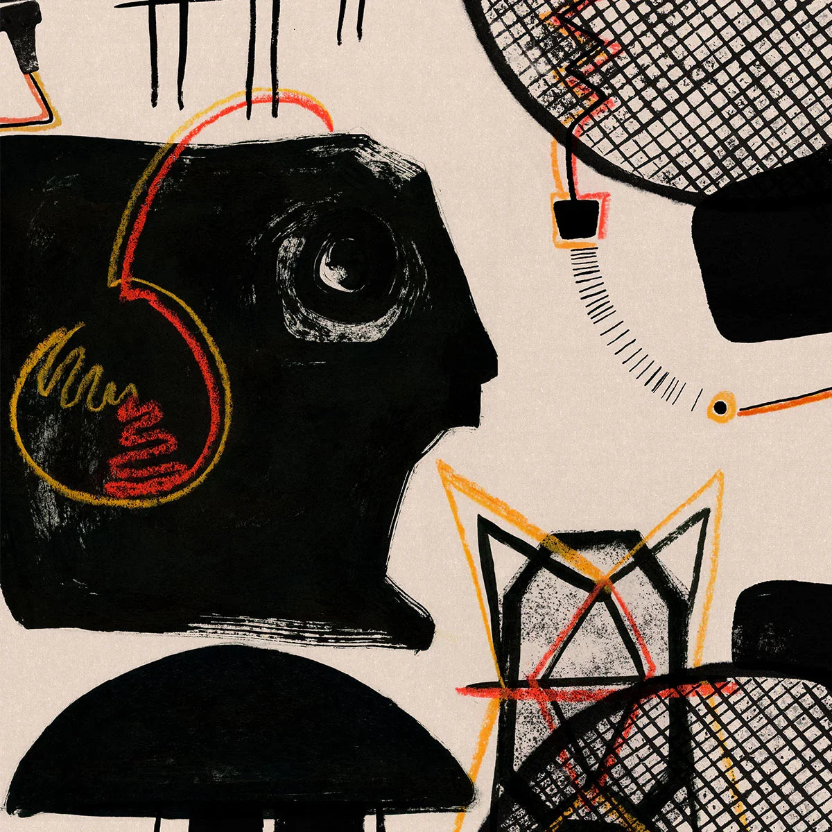 Studio Sketch Wallpaper - Mind The Gap