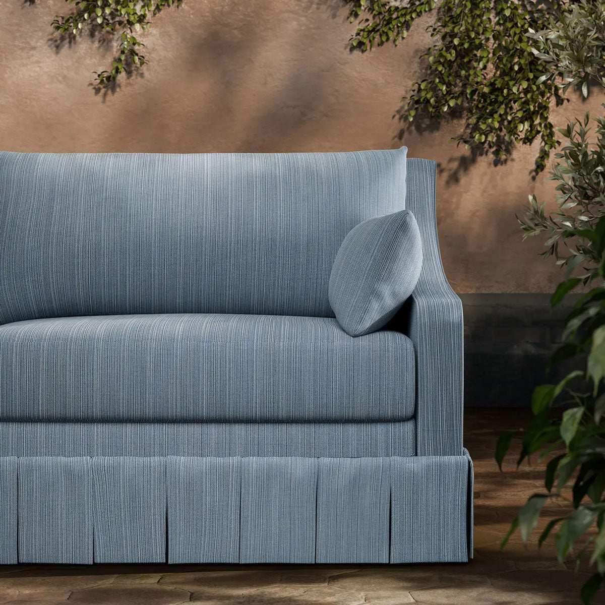 Summerhouse Weave Indoor Outdoor Fabric - Zoffany X Michael S. Smith