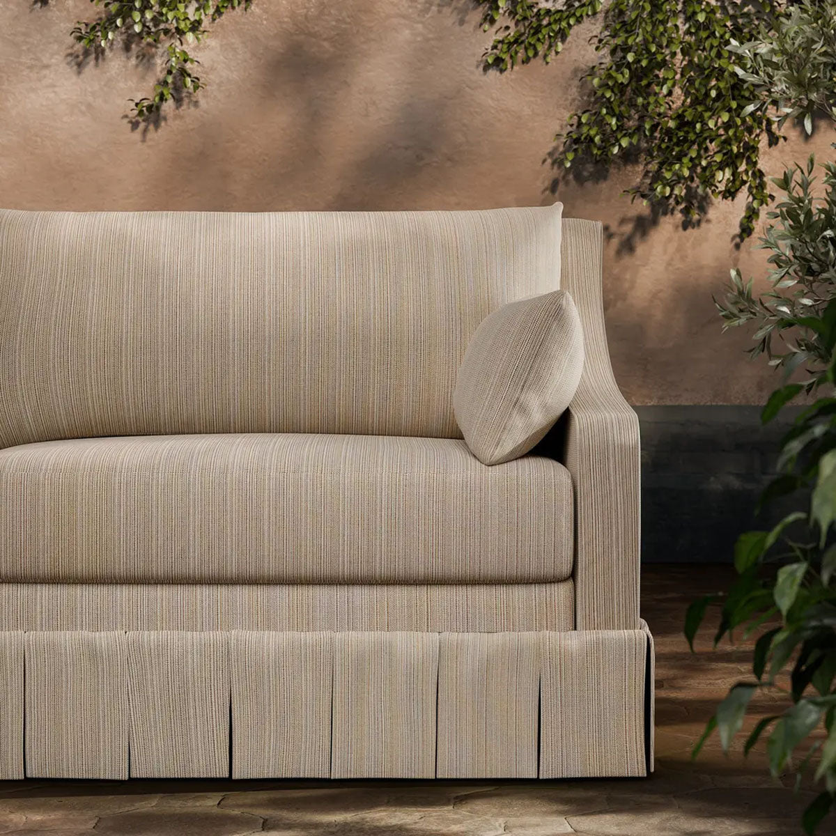 Summerhouse Weave Indoor Outdoor Fabric - Zoffany X Michael S. Smith