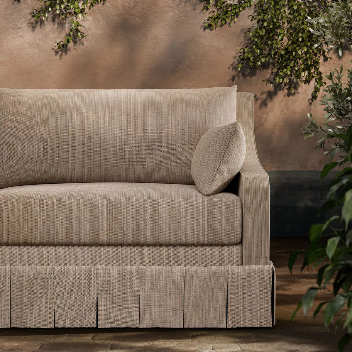 Summerhouse Weave Indoor Outdoor Fabric - Zoffany X Michael S. Smith