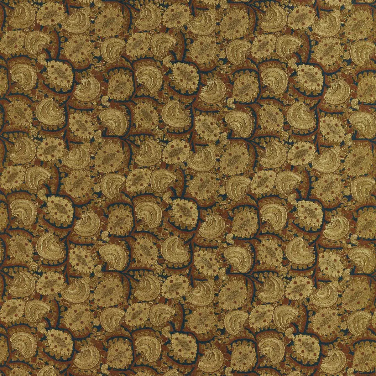 Suzani Archive Embroidery Fabric - Zoffany