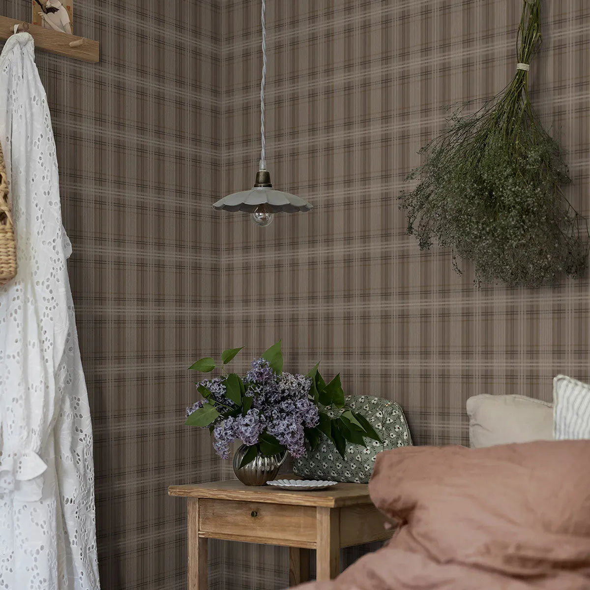 Tailor's Tweed Wallpaper - Borastapeter