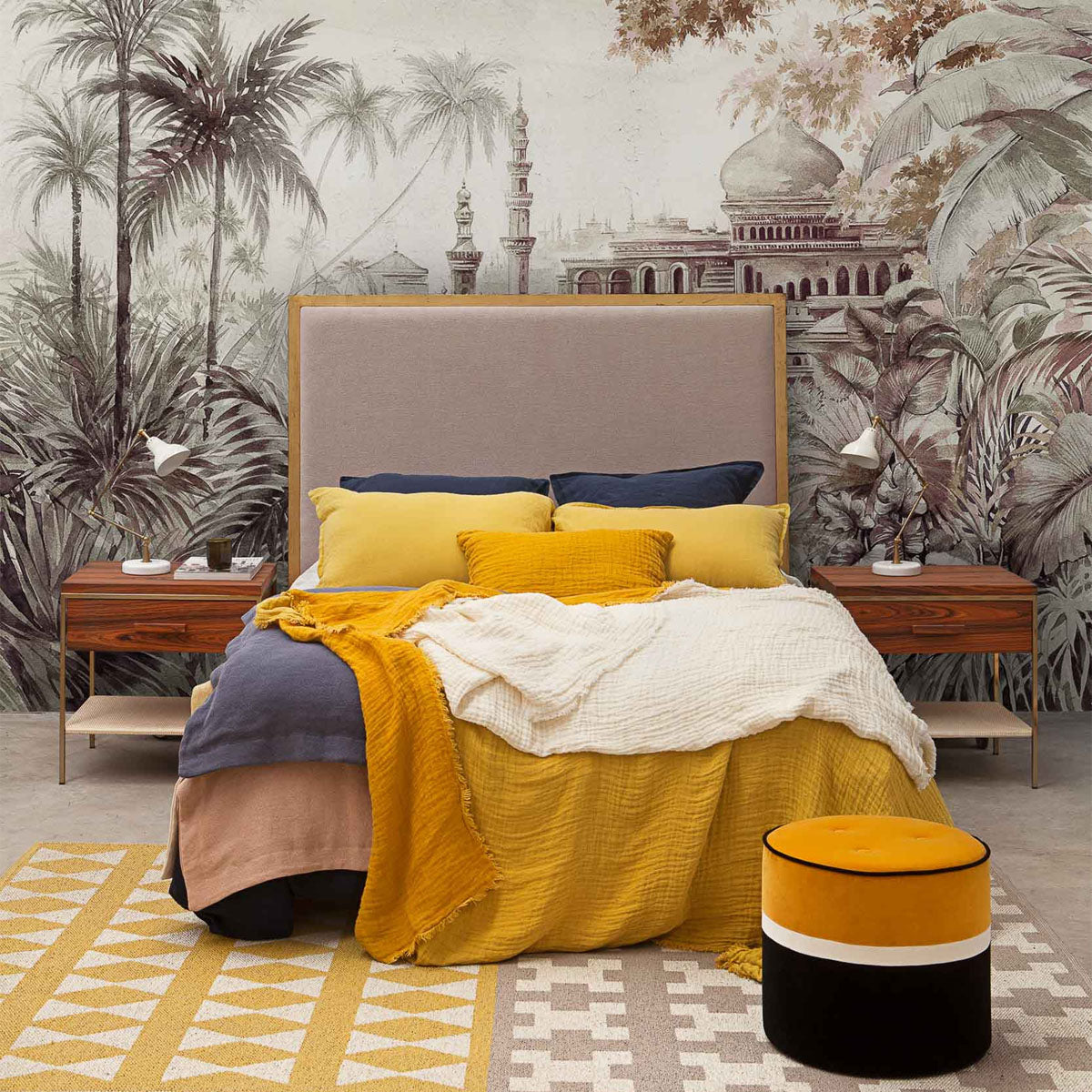 Taj Mahal Mural Wallpaper - Coordonne
