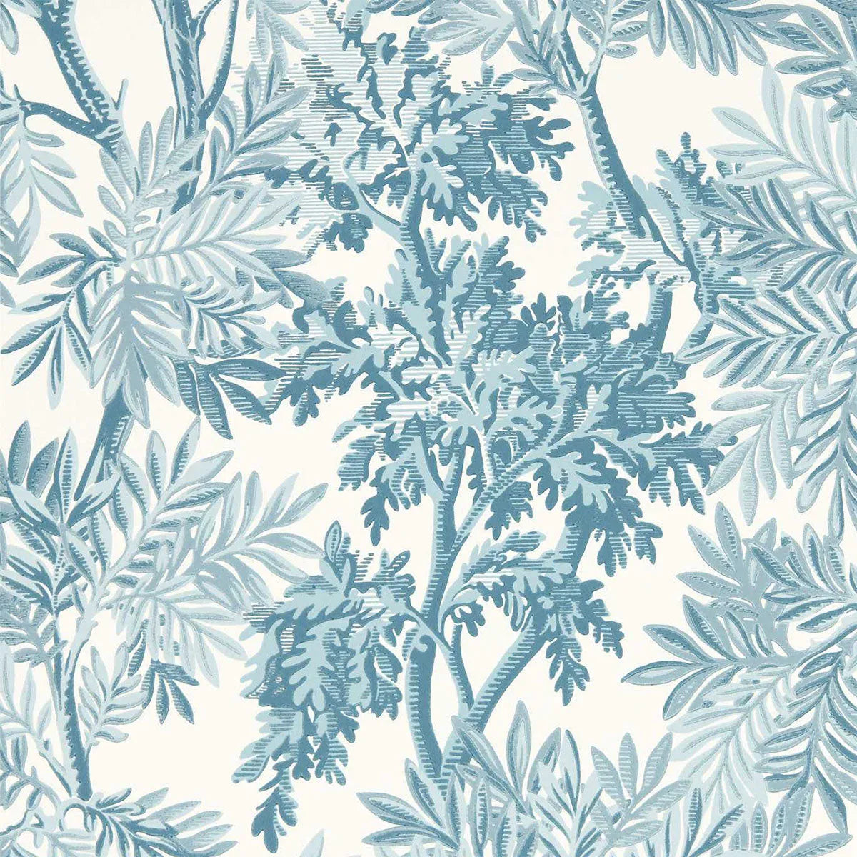 Tapestry Trees Wallpaper - Sanderson